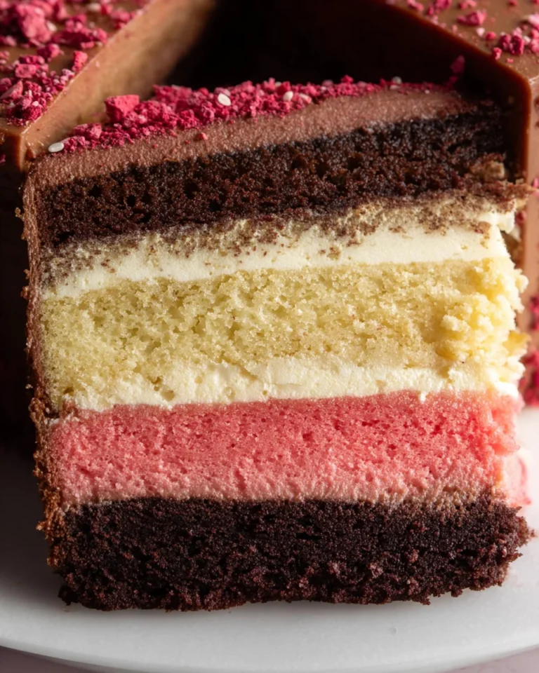 Neapolitan Layer Cake