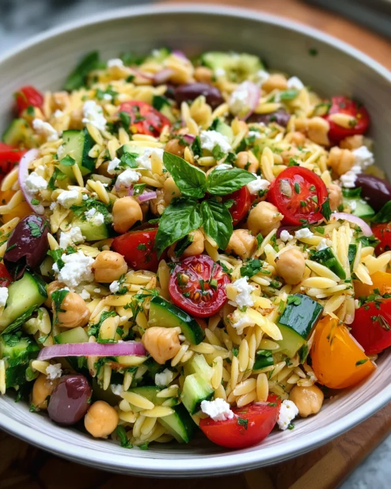 Orzo Pasta Salad