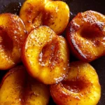 Pan Fried Peaches