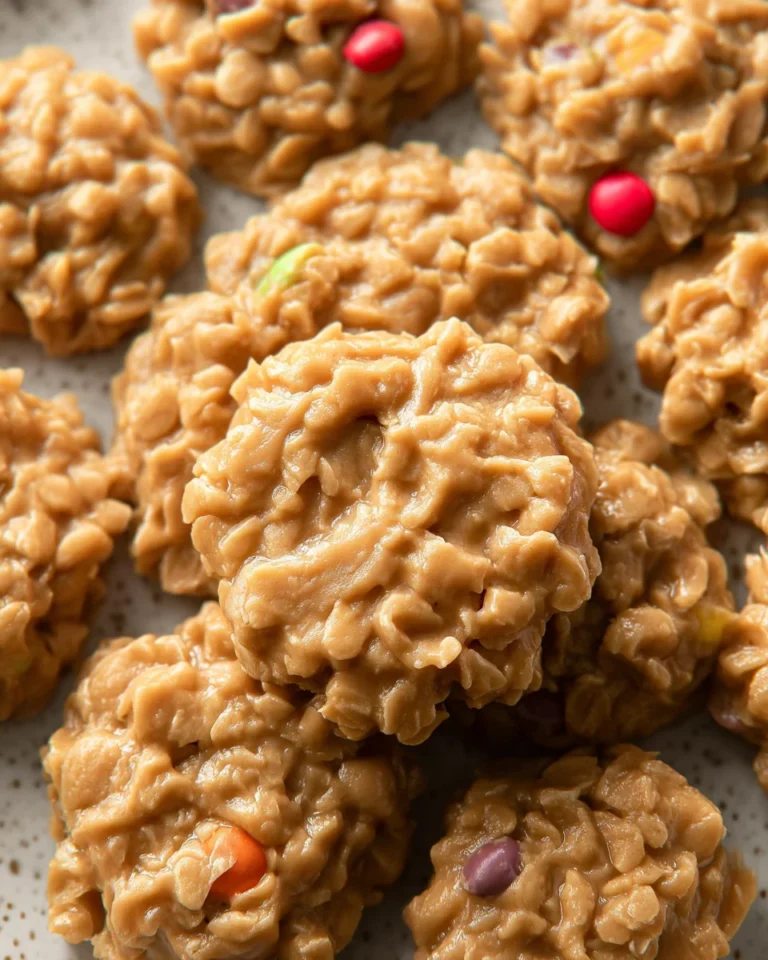 Peanut Butter No Bake Cookies