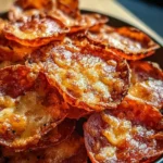 Pepperoni Cheese Crisps