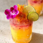 Pineapple Mango Rum Punch Recipe That is Almost too Pretty to Drink