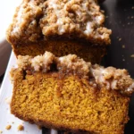 Pumpkin Streusel Bread