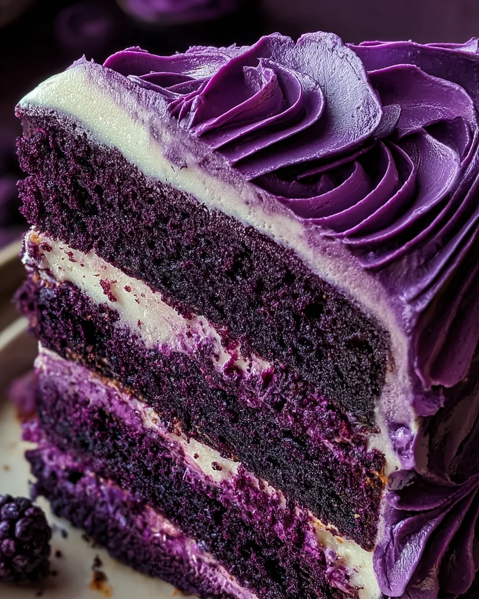 Purple Velvet Cake