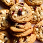 Soft-Baked White Chocolate Cranberry Cookies