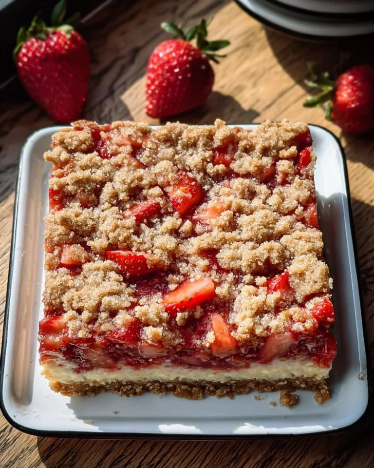 Strawberry Cheesecake Bars