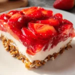 Strawberry Pretzel Jello Salad