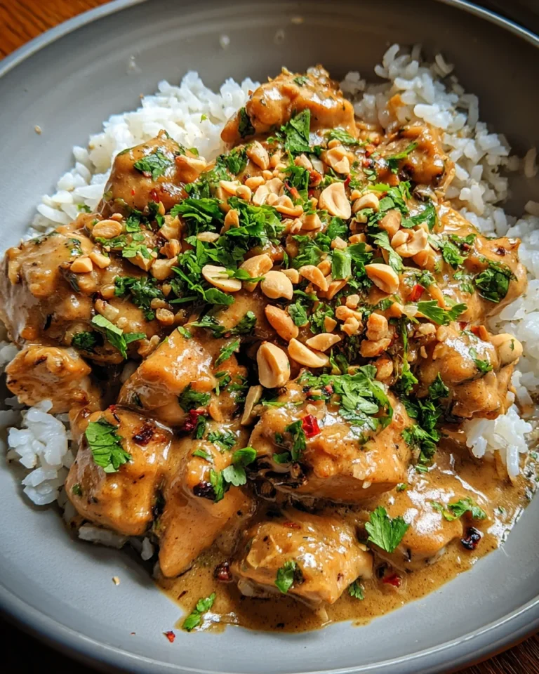 Thai Peanut Chicken