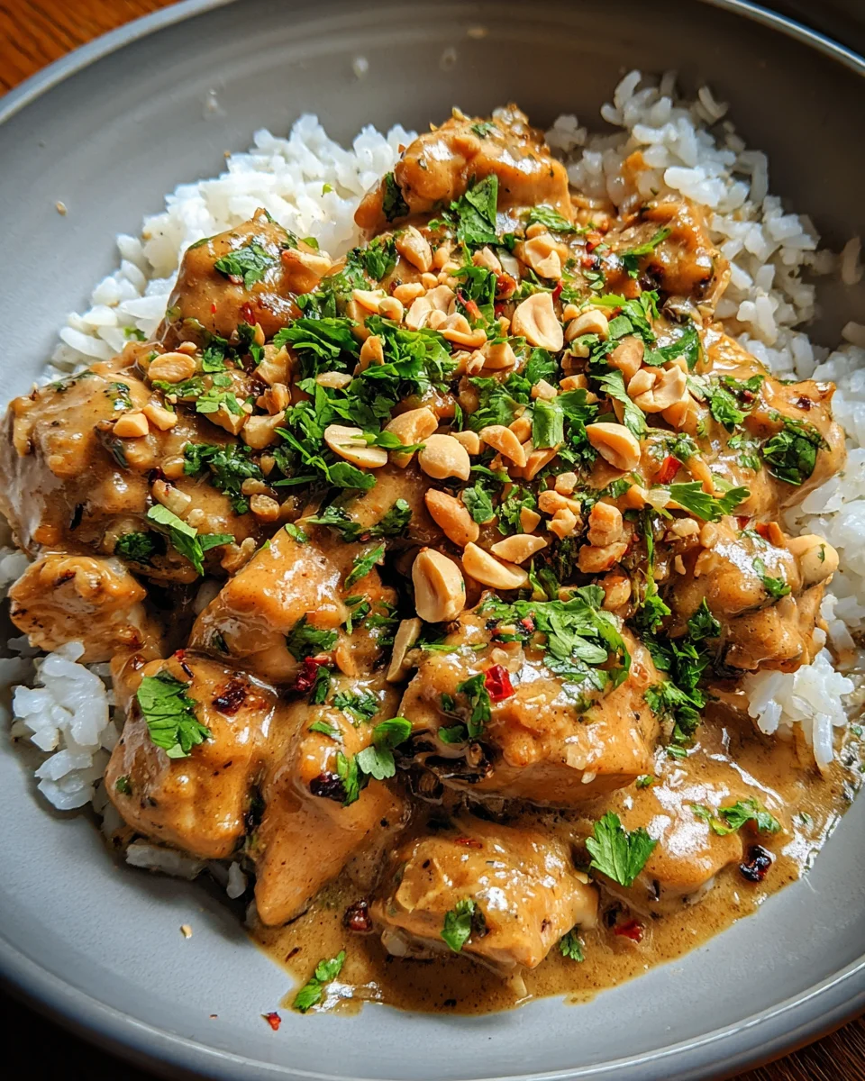 Thai Peanut Chicken