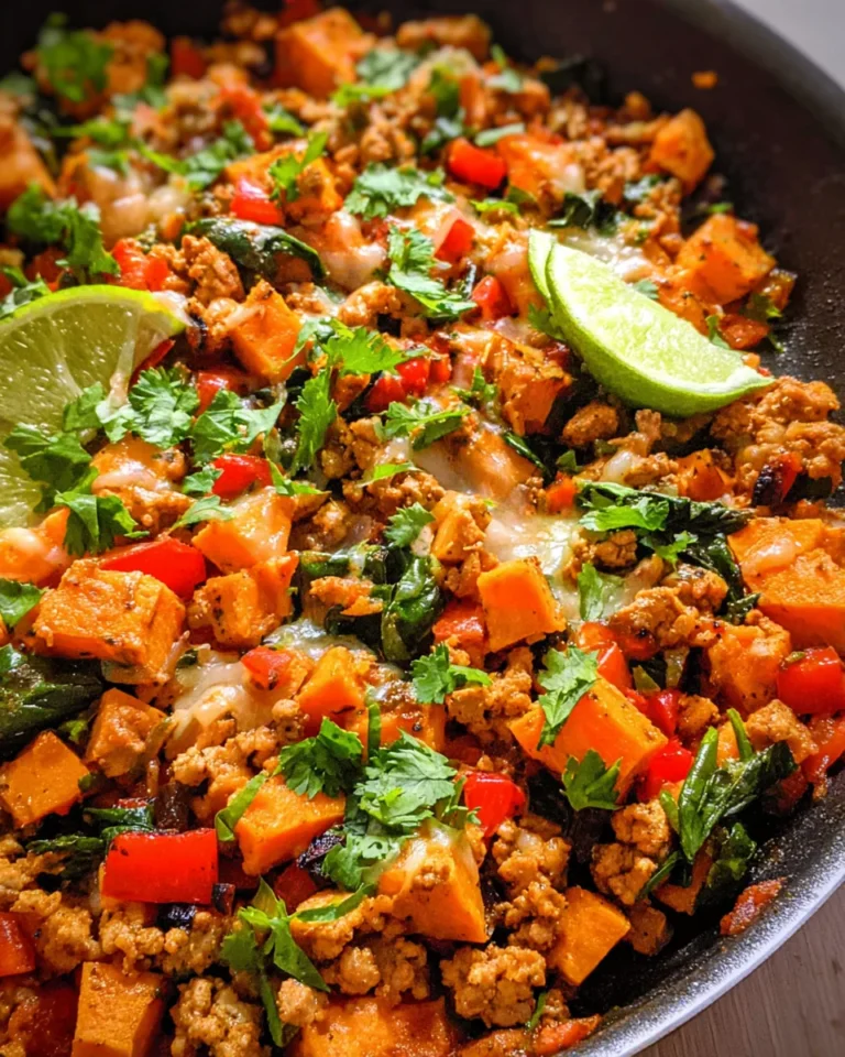 Turkey Sweet Potato Skillet