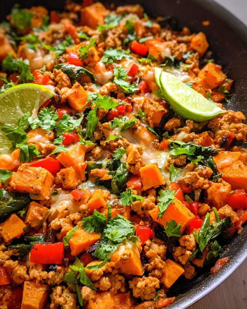 Turkey Sweet Potato Skillet
