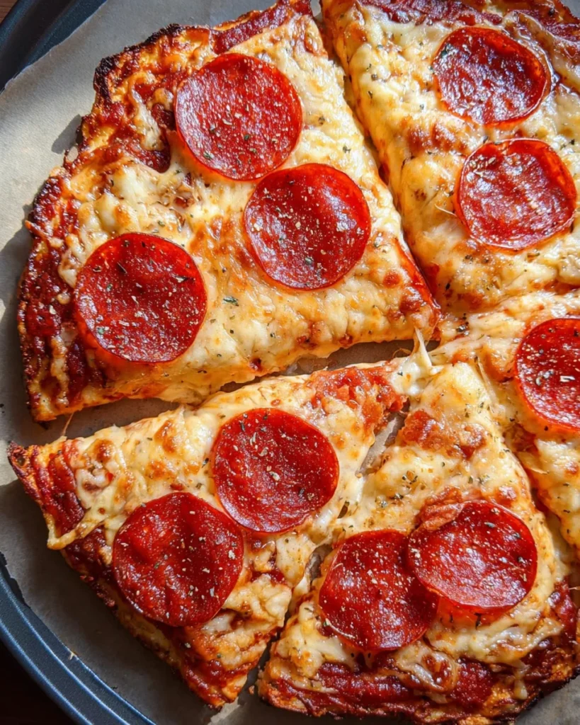 Viral Cottage Cheese Flatbread Pizza