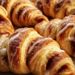 Warm Cinnamon Crescent Twists