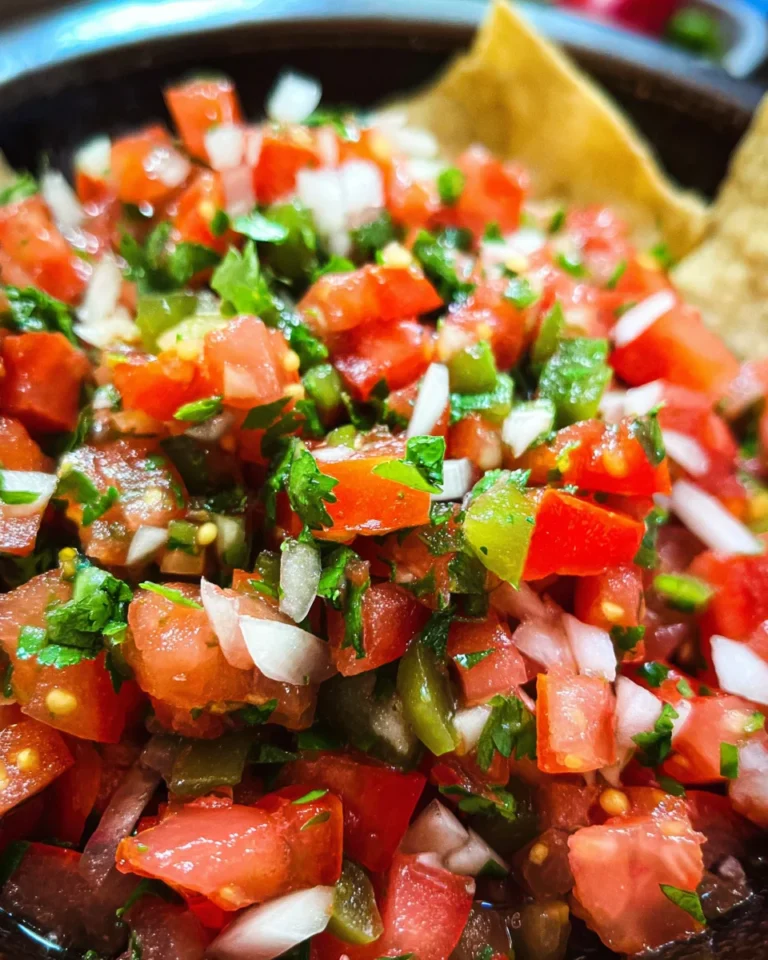 Authentic Pico de Gallo