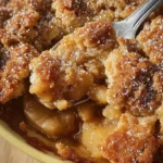 Autumn Spice Pear Cobbler