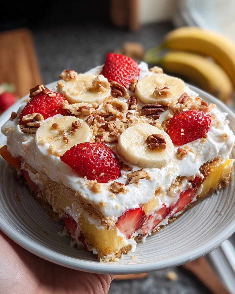 Banana Split Dump Cake Recipe