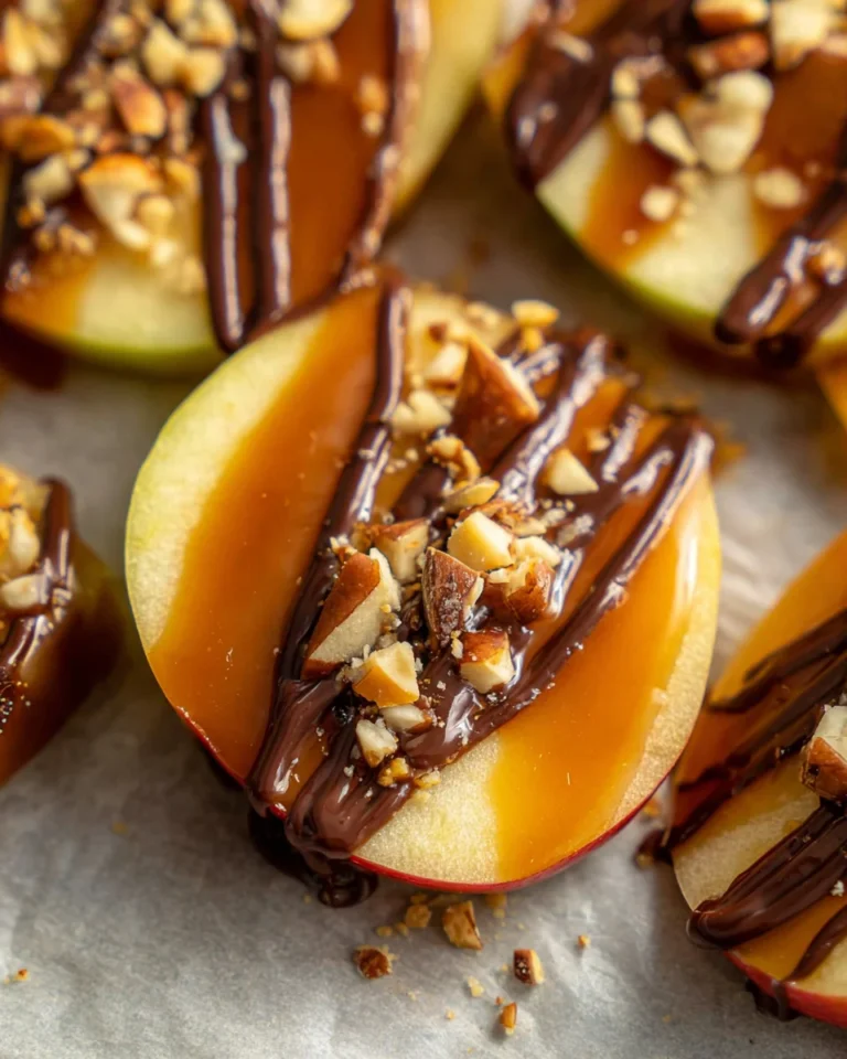 Caramel Apple Slices