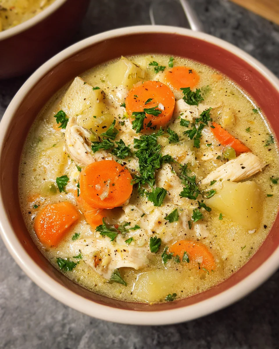 Chicken Pot Pie Soup 20 Chicken