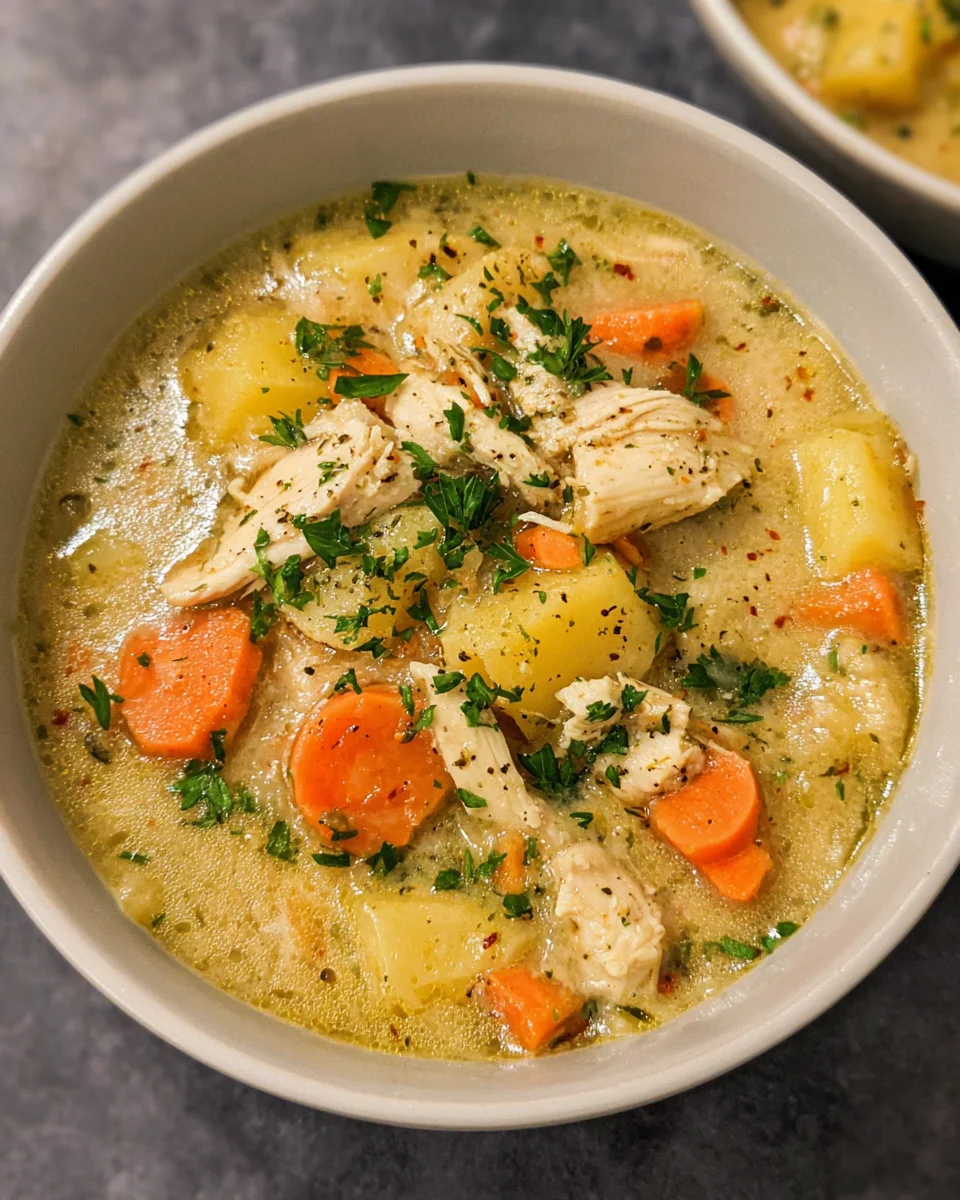 Chicken Pot Pie Soup 21 Chicken