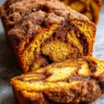 Cinnamon Swirl Pumpkin Bread Mini Loaves