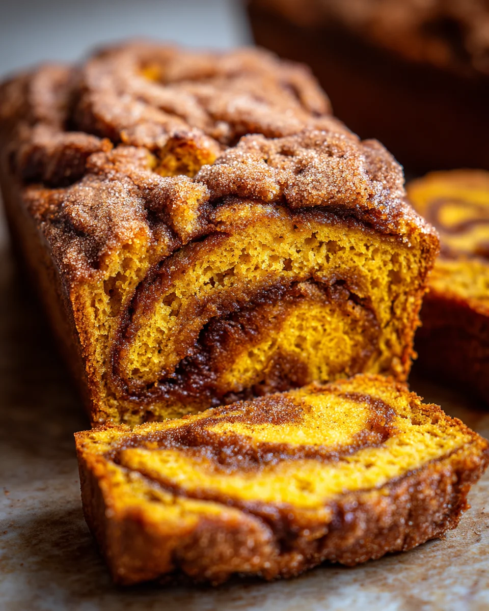 Cinnamon Swirl Pumpkin Bread Mini Loaves 21 Cinnamon