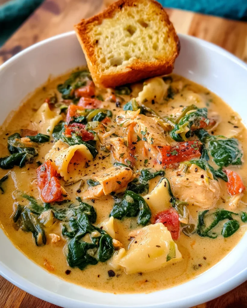 Creamy Tuscan Chicken Soup