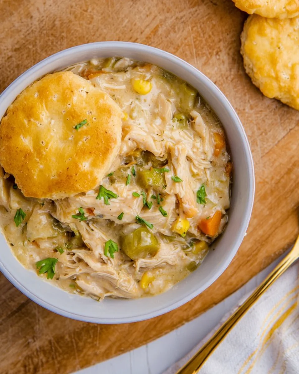 Crock Pot Chicken Pot Pie