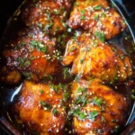 Crockpot Honey Garlic Chicken