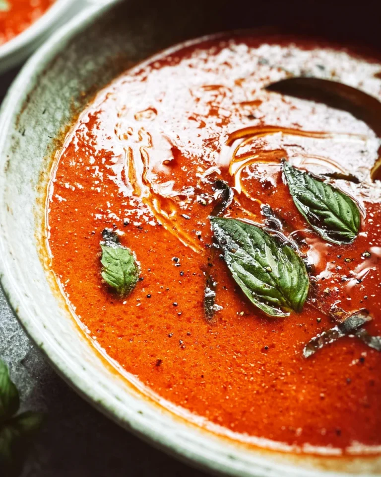Easy Homemade Roasted Tomato Soup