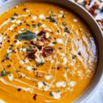 Easy Pumpkin and Sweet Potato Soup