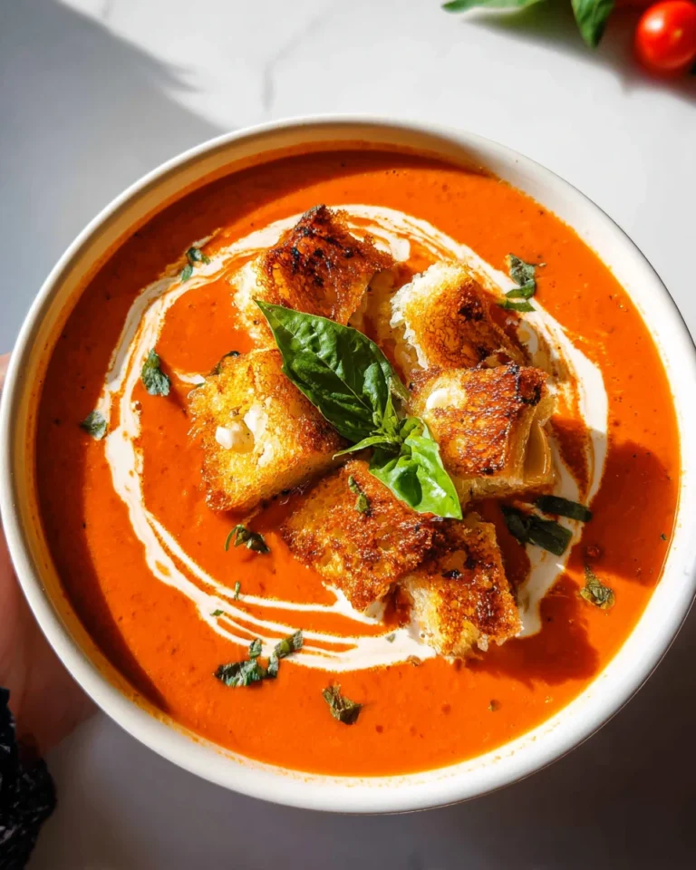 Easy Roasted Tomato Soup