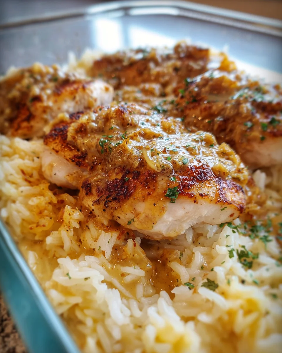 Forgotten Chicken and Rice