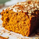 Healthy Pumpkin Oat Bread