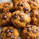 Healthy Pumpkin Oat Cookies