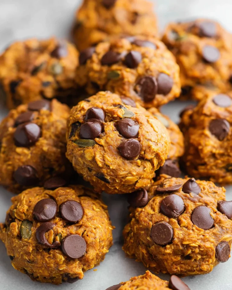 Healthy Pumpkin Oat Cookies