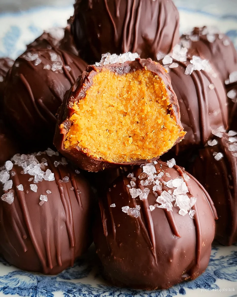Healthy Pumpkin Truffles