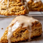 Homemade Chai Scones with Maple Chai Glaze