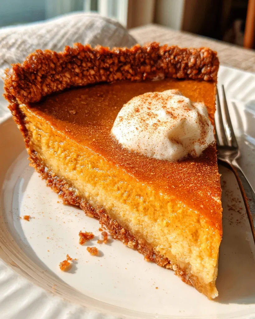Keto Pumpkin Pie