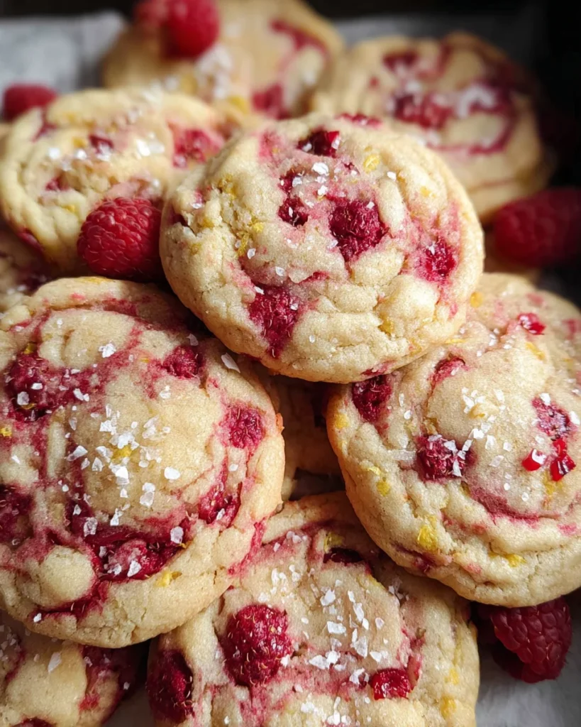 Lemon Raspberry Cookies