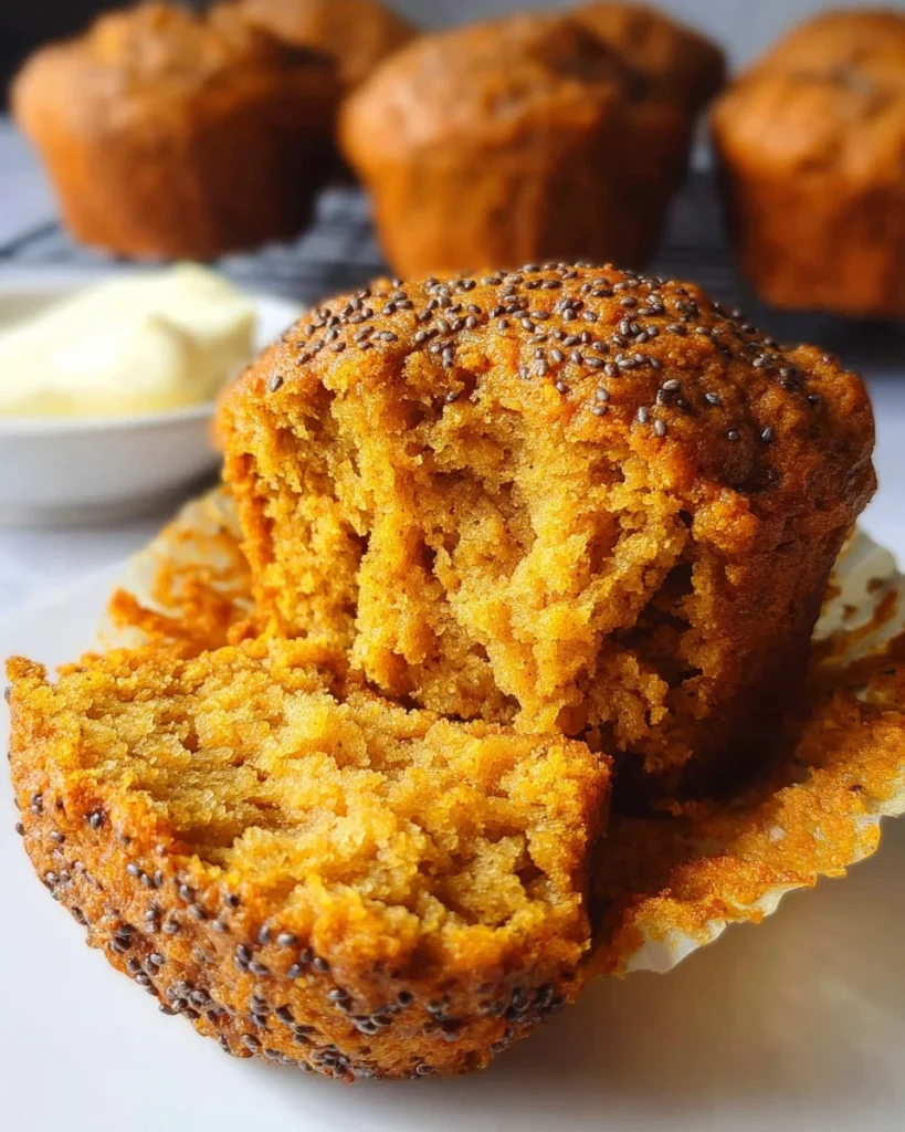 Low-Calorie, High-Protein Pumpkin Muffins