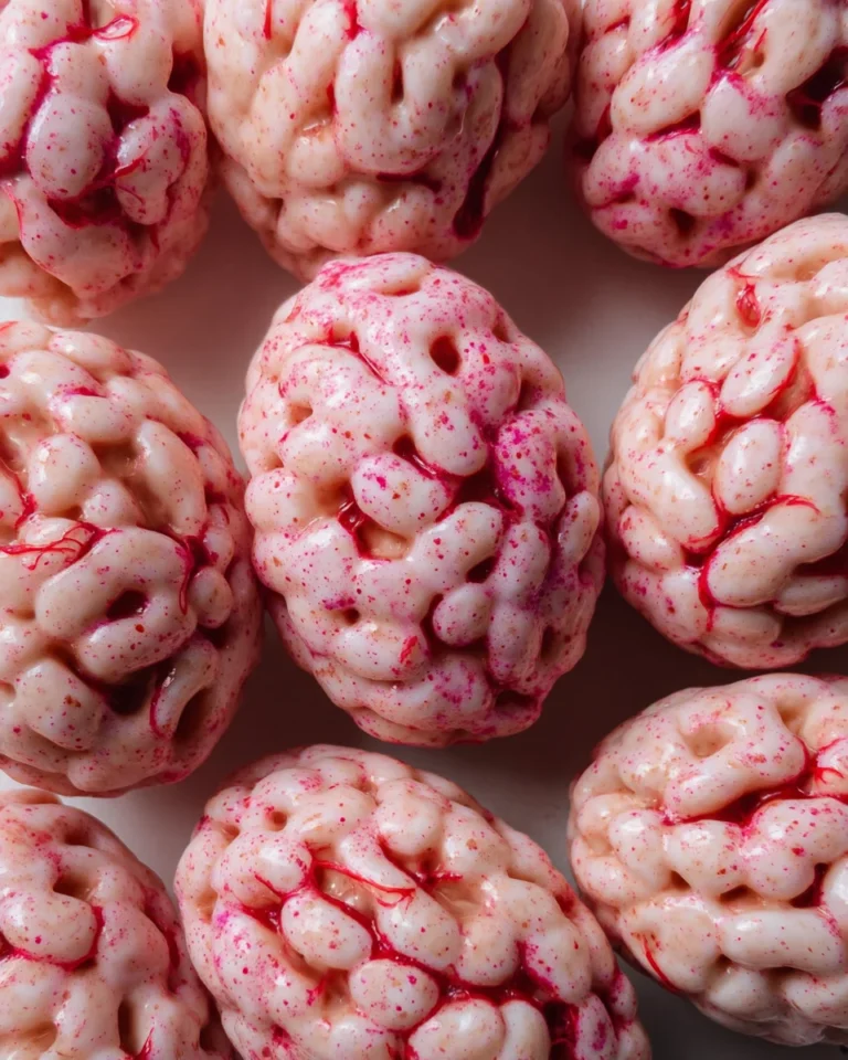 Marshmallow Rice Bubbles Halloween Brains