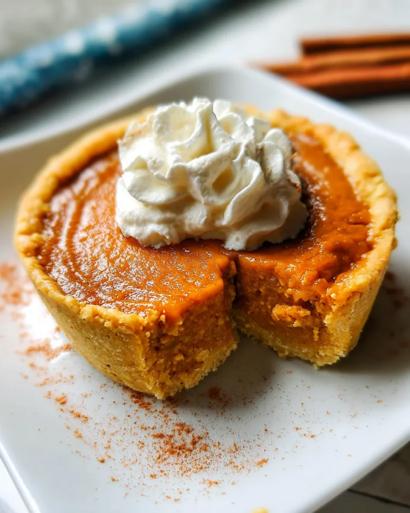 Mini Keto Pumpkin Pie Recipe