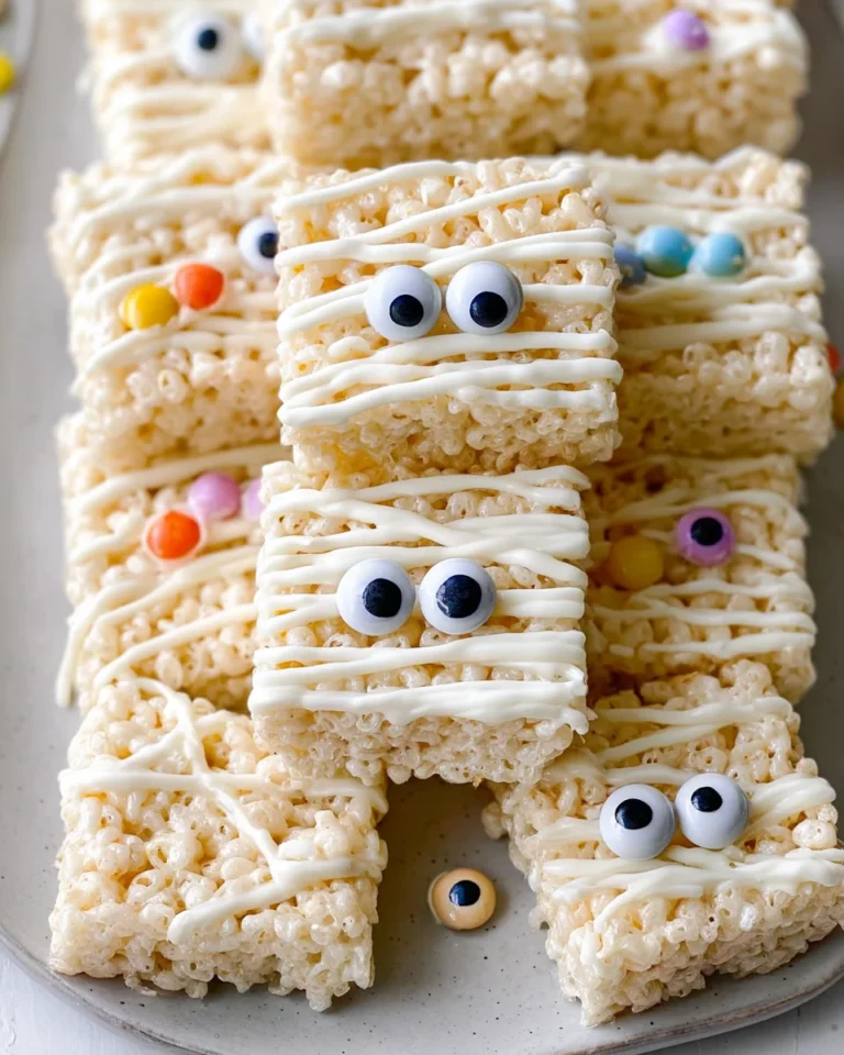 Mummy Rice Krispie Treats