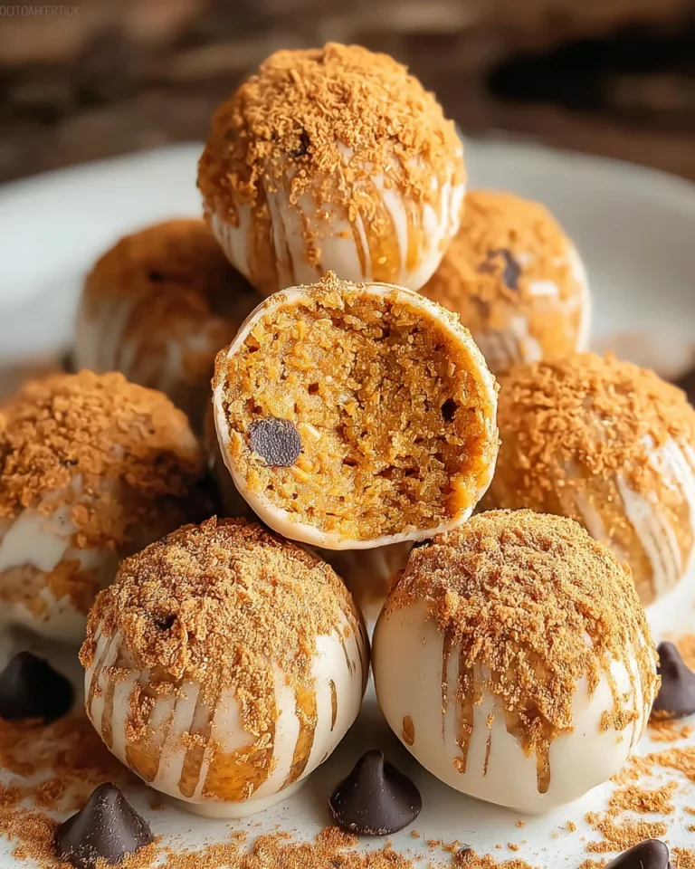 No Bake Pumpkin Balls