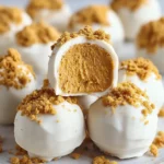 No Bake Pumpkin Cheesecake Balls