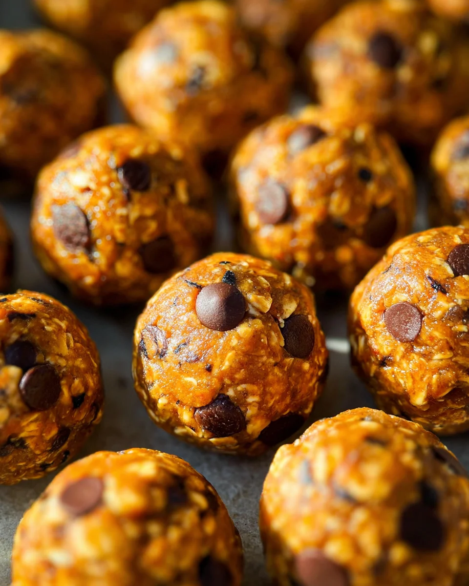 No Bake Pumpkin Spice Energy Bites 18 No