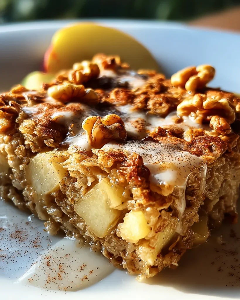 Oatmeal Apple Breakfast Bake