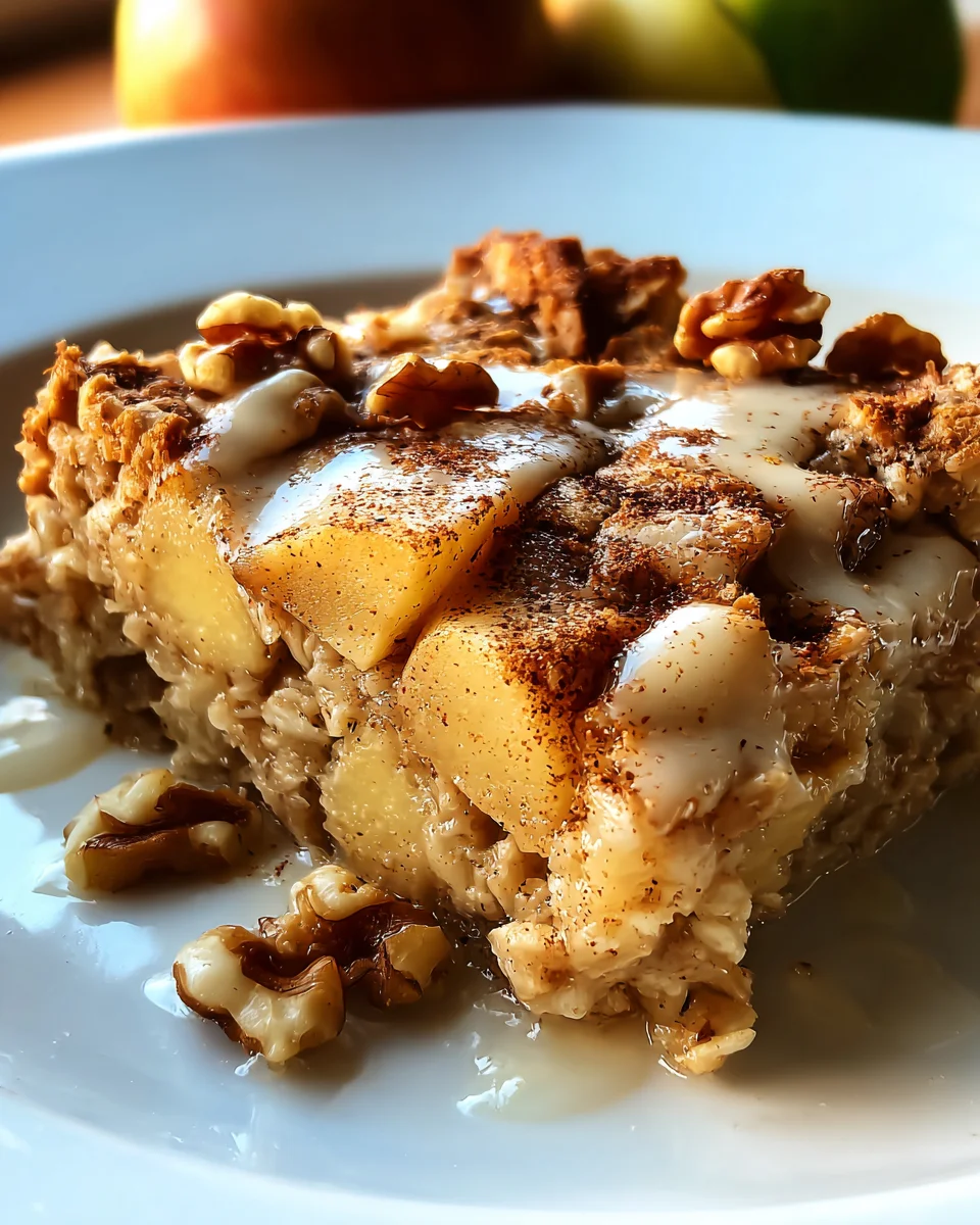 Oatmeal Apple Breakfast Bake 22 Oatmeal