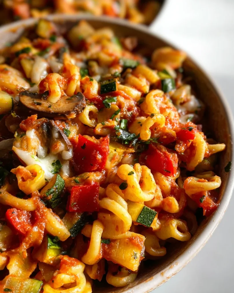 One-Pot Veggie Pasta