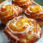 Peach Pie Cruffins Recipe